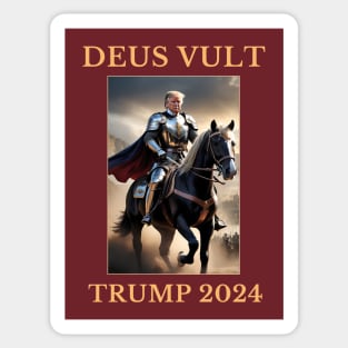 Donald Trump Medieval Knight 2024 Sticker